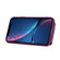 iPhone XR Vertical Card Bag Ring Holder Phone Case with Dual Lanyard - Dark Purple