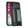 Suteni H13 Card Wallet Wrist Strap Holder PU Phone Case iPhone XR - Black