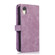 iPhone XR Dream 9-Card Wallet Zipper Bag Leather Phone Case - Purple