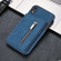 iPhone XR Zipper Card Holder Phone Case - Blue