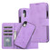 iPhone XR KLT888-2 Retro 2 in 1 Detachable Magnetic Horizontal Flip TPU + PU Leather Case with Holder & Card Slots & Photo Frame & Wallet - Purple