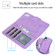 iPhone XR KLT888-2 Retro 2 in 1 Detachable Magnetic Horizontal Flip TPU + PU Leather Case with Holder & Card Slots & Photo Frame & Wallet - Purple