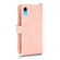 iPhone XR Litchi Texture Zipper Leather Phone Case - Pink