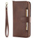 iPhone XR Multifunctional Detachable Magnetic Horizontal Flip Leather Case with Card Slots & Holder & Wallet & Photo Frame - Coffee