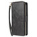 iPhone XR Zipper Wallet Bag Horizontal Flip PU Leather Case with Holder & 9 Card Slots & Wallet & Lanyard & Photo Frame - Black