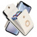 iPhone XR Ring Holder RFID Card Slot Phone Case - Beige