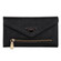 iPhone XR Skin Feel Zipper Horizontal Flip Leather Case with Holder & Card Slots & Photo Frame & Lanyard & Long Rope - Black