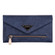 iPhone XR Skin Feel Zipper Horizontal Flip Leather Case with Holder & Card Slots & Photo Frame & Lanyard & Long Rope - Blue