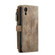 iPhone XR CaseMe-C30 PU + TPU Multifunctional Horizontal Flip Leather Case with Holder & Card Slot & Wallet & Zipper Pocket - Brown