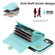 iPhone XR RFID Card Slot Phone Case with Long Lanyard - Mint Green