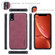 iPhone XR CaseMe 018 Detachable Multi-functional Horizontal Flip Leather Case with Card Slot & Holder & Zipper Wallet & Photo Frame - Red