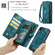 iPhone XR CaseMe Detachable Multifunctional Horizontal Flip Leather Case with Card Slot & Holder & Zipper Wallet & Photo Frame  - Blue