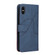 iPhone XS Max Dual-color Splicing Horizontal Flip PU Leather Case with Holder & Card Slots & Wallet - Blue