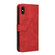iPhone XS Max Dual-color Splicing Horizontal Flip PU Leather Case with Holder & Card Slots & Wallet - Red