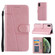 iPhone XS Max Stitching Calf Texture Buckle Horizontal Flip Leather Case with Holder & Card Slots & Wallet & Lanyard - Pink