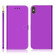 iPhone XS Max Imitated Mirror Surface Horizontal Flip Leather Case with Holder & Card Slots & Wallet & Lanyard - Purple