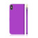 iPhone XS Max Imitated Mirror Surface Horizontal Flip Leather Case with Holder & Card Slots & Wallet & Lanyard - Purple
