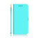 iPhone XS Max Imitated Mirror Surface Horizontal Flip Leather Case with Holder & Card Slots & Wallet & Lanyard - Mint Green