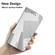 iPhone XS Max Imitated Mirror Surface Horizontal Flip Leather Case with Holder & Card Slots & Wallet & Lanyard - Silver