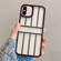 iPhone XS Max Electroplating Door Frame Transparent TPU Phone Case - Deep Purple