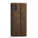 iPhone XS Max Forwenw F2 Series Magnetic Horizontal Flip Leather Case with Holder & Card Slots & Wallet - Brown