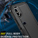 iPhone XS Max 3 in 1 PC + TPU Shockproof Phone Case - Black