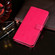 iPhone XS Max idewei Crazy Horse Texture Horizontal Flip Leather Case with Holder & Card Slots & Wallet - Rose Red