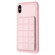 iPhone XS Max Grid Card Slot Holder Phone Case - Pink