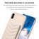 iPhone XS Max BF26 Wave Pattern Card Bag Holder Phone Case - Beige