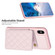 iPhone XS Max BF25 Square Plaid Card Bag Holder Phone Case - Pink