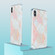 iPhone XS Max 3D Electroplating Marble Pattern TPU Protective Case - Pink