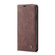 iPhone XS Max CaseMe-013 Multifunctional Retro Frosted Horizontal Flip Leather Case with Card Slot & Holder & Wallet - Coffee