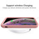 iPhone XS Max Wave Pattern 3 in 1 Silicone+PC Shockproof Protective Case - Rose Gold