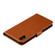 iPhone XS Max Feather Pattern Litchi Texture Horizontal Flip Leather Case with Wallet & Holder & Card Slots - Brown
