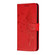 iPhone XS Max Feather Pattern Litchi Texture Horizontal Flip Leather Case with Wallet & Holder & Card Slots - Red