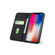 iPhone XS Max Strong Magnetism Shockproof Horizontal Flip Liquid Feel Leather Case with Holder & Card Slots & Wallet - Black
