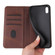 iPhone XS Max Calf Texture Magnetic Horizontal Flip Leather Case with Holder & Card Slots & Wallet - Brown