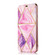 iPhone XS Max Bronzing Plating PU + TPU Horizontal Flip Leather Case with Holder & Card Slot - Pink Purple