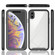 iPhone XS Max Starry Sky Solid Color Series Shockproof PC + TPU Case with PET Film - Light Purple