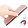 iPhone XS Max Carbon Fiber Texture Horizontal Flip TPU + PC + PU Leather Case with Card Slot - Pink