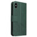 iPhone XS Max GQUTROBE Right Angle Leather Phone Case - Green