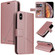iPhone XS Max GQUTROBE Right Angle Leather Phone Case - Rose Gold