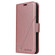 iPhone XS Max GQUTROBE Right Angle Leather Phone Case - Rose Gold