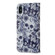 iPhone XS Max Skull and Flower Pattern Horizontal Flip Leather Case with Holder & Card Slots & Photo Frame & Wallet