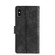 iPhone XS Max Skin Feel Crocodile Texture Magnetic Clasp Horizontal Flip PU Leather Case with Holder & Card Slots & Wallet - Black
