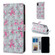 iPhone XS Max Rose Pattern Horizontal Flip Leather Case with Holder & Card Slots & Photo Frame & Wallet