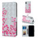 iPhone XS Max Sakura Pattern Horizontal Flip Leather Case with Holder & Card Slots & Photo Frame & Wallet