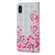 iPhone XS Max Sakura Pattern Horizontal Flip Leather Case with Holder & Card Slots & Photo Frame & Wallet