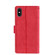 iPhone XS Max Skin Feel Crocodile Texture Magnetic Clasp Horizontal Flip PU Leather Case with Holder & Card Slots & Wallet - Red