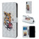 iPhone XS Max Tiger Pattern Horizontal Flip Leather Case with Holder & Card Slots & Photo Frame & Wallet